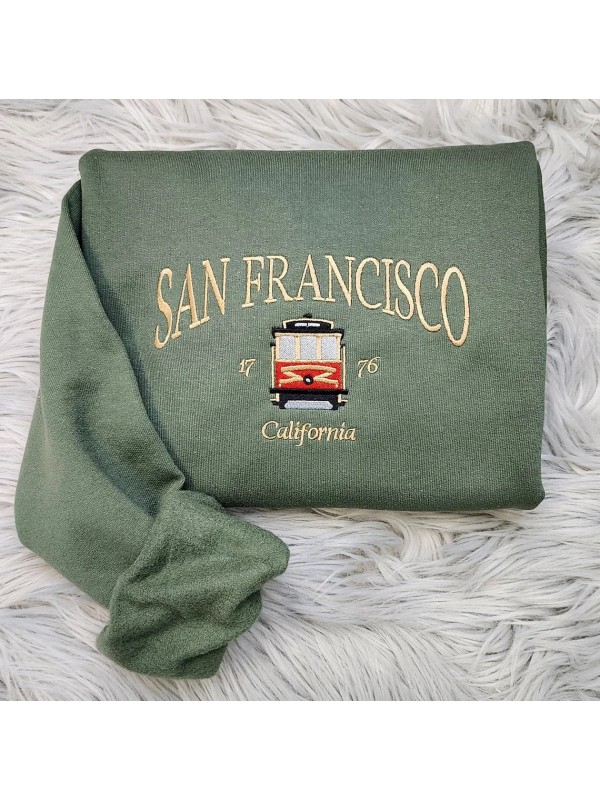 Embroidered San Francisco Sweatshirt