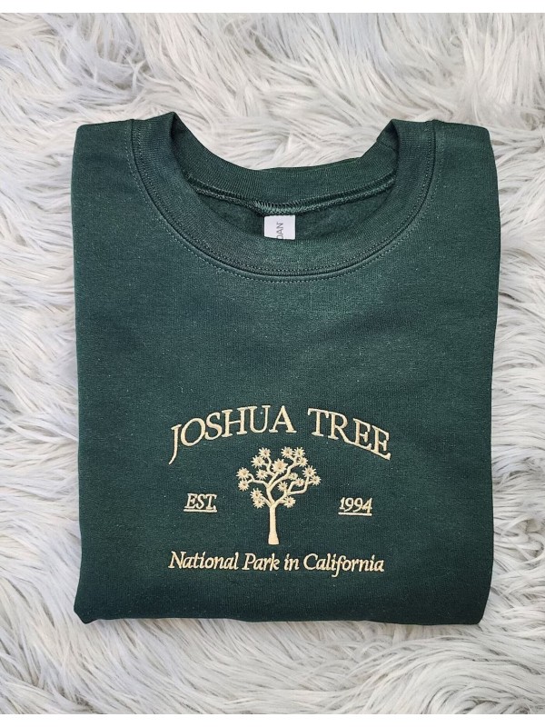 Embroidered Joshua Tree National Park Sweatshirt