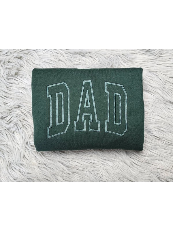Embroidered Dad Sweatshirt